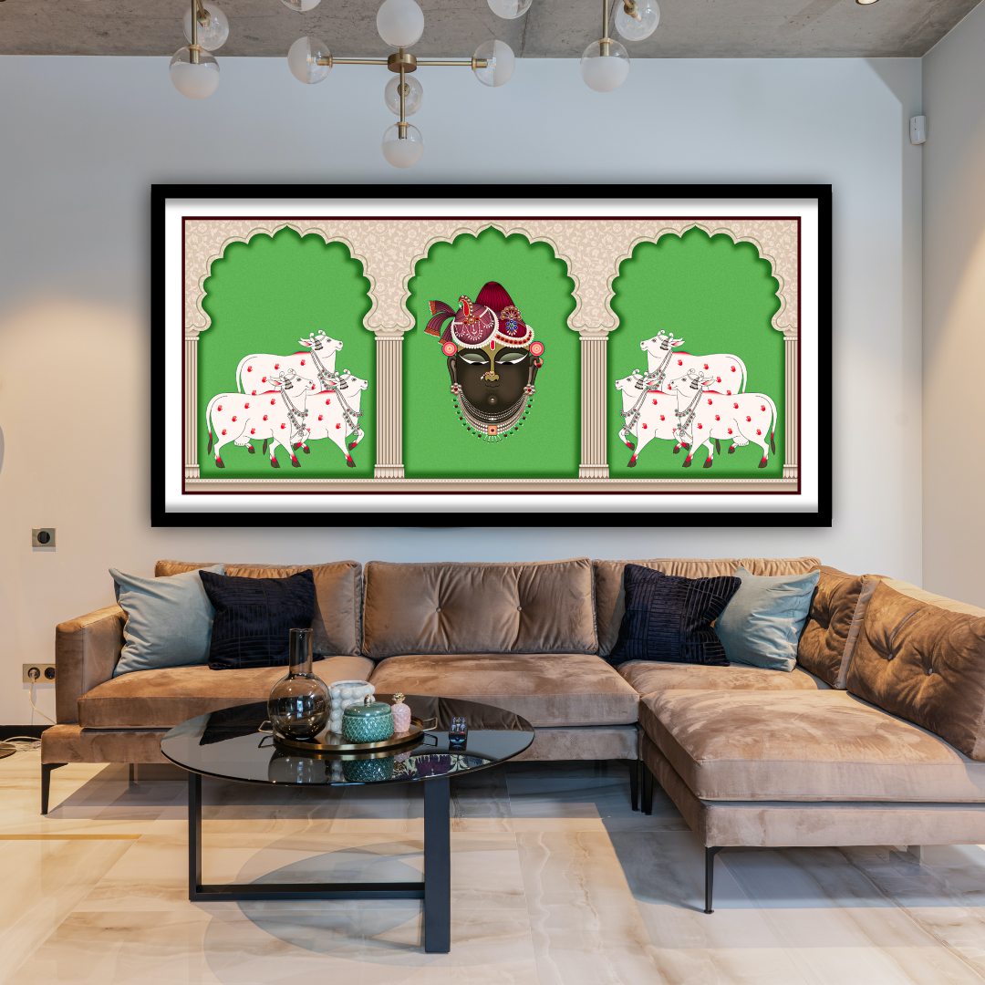 Pichwai Shreenthji painting for Decor