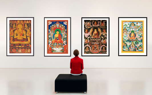 Tibetan Thangka Art for Home Wall Art decor
