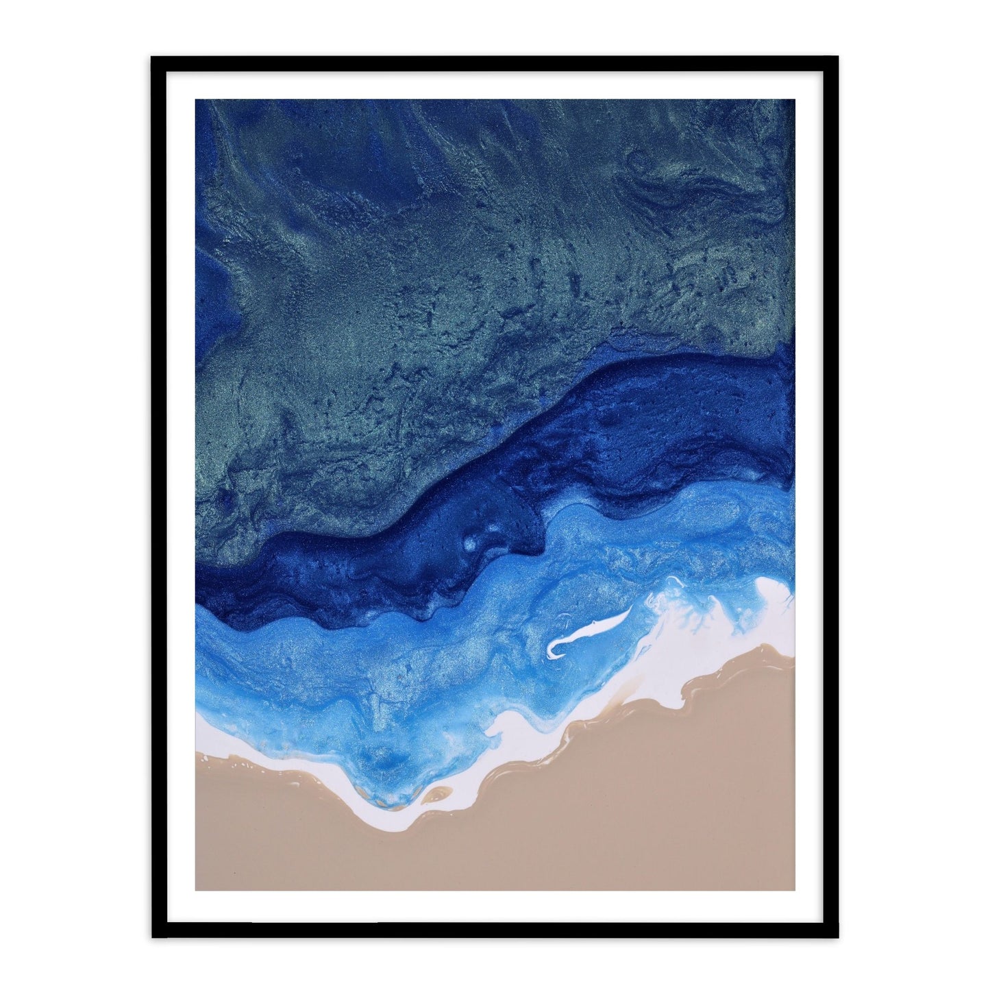 Ocean Waves Vastu Painting for Wall Decor
