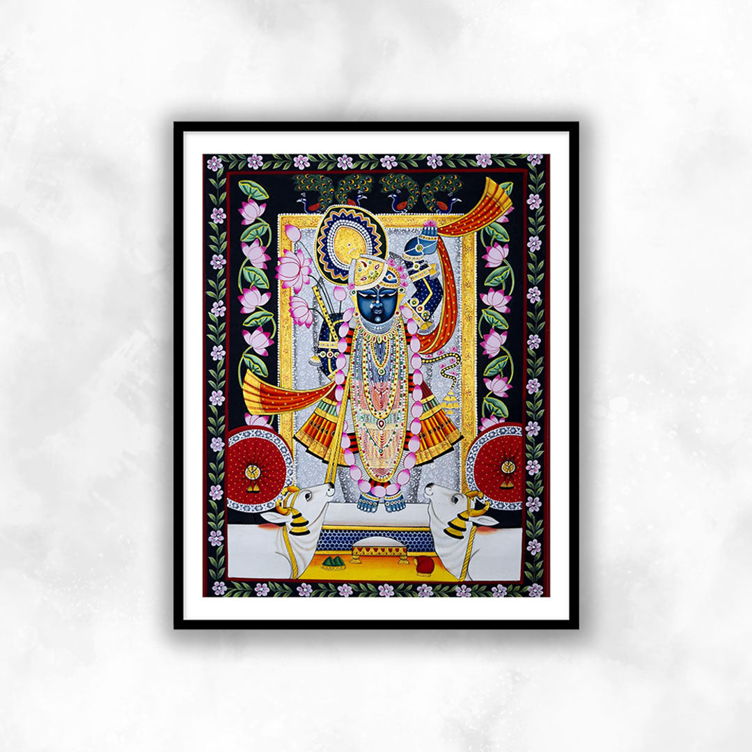 Shreenathji Pichwai painting for Home Decor