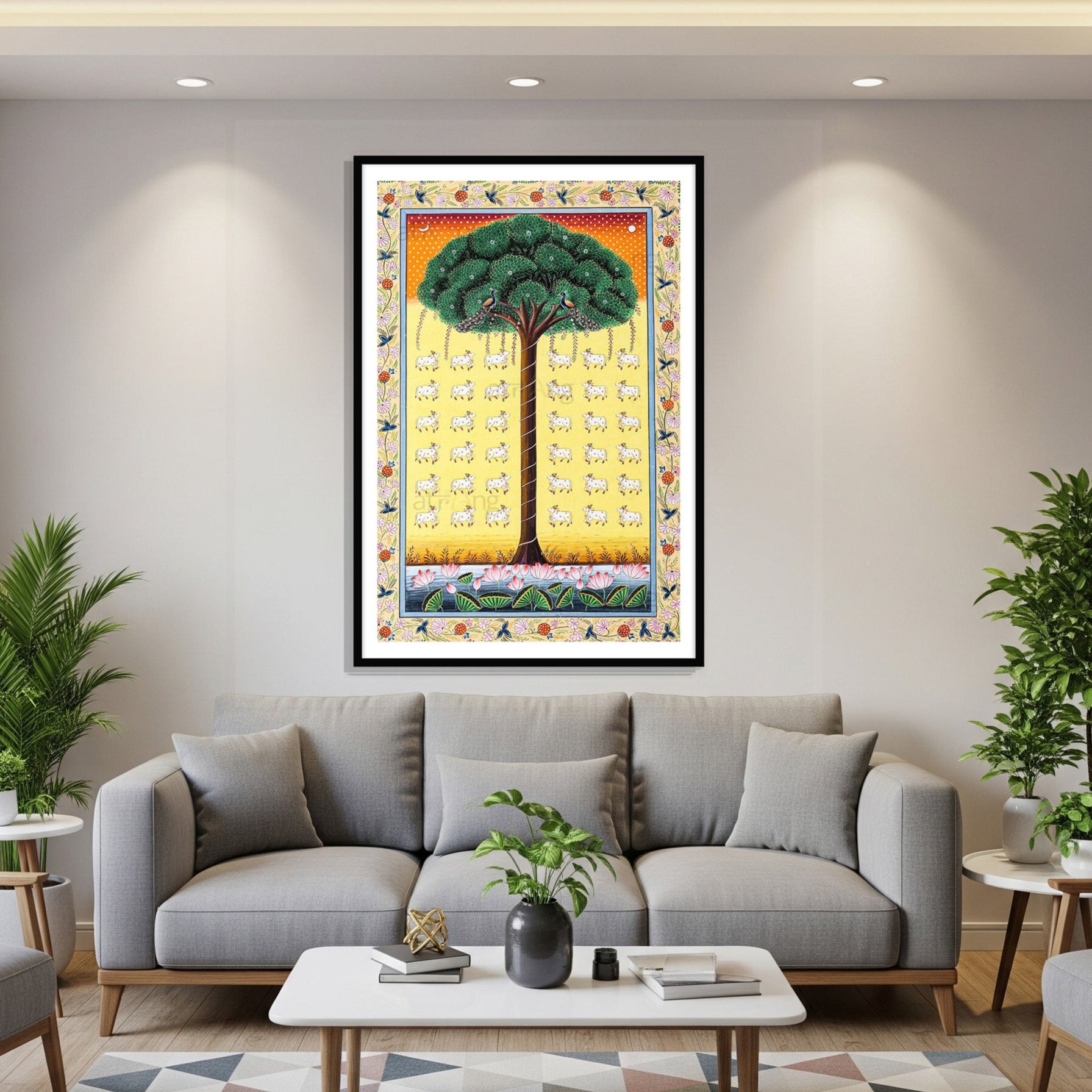Tree of Life Vastu frame for living room decor by The Atrang