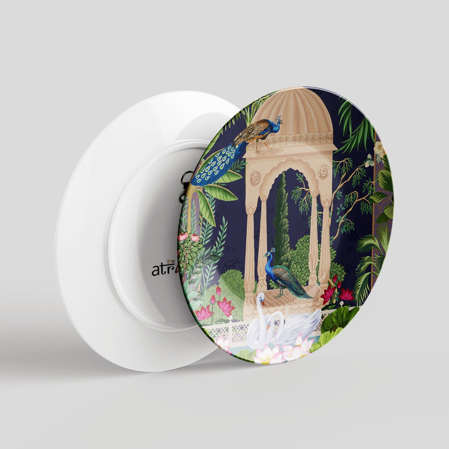 Twilight Garden Wall Decor Plate for Home Decor