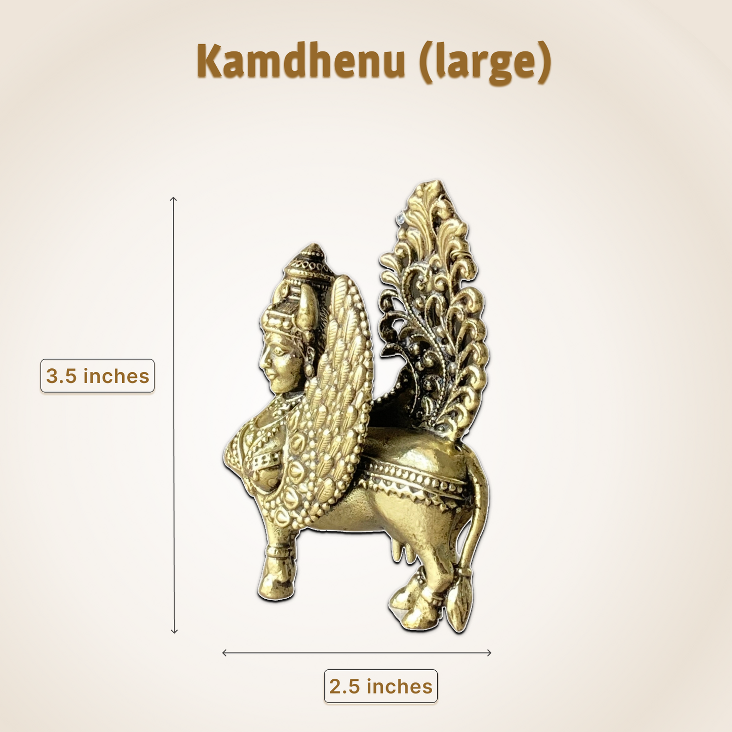Kamdhenu Holy Cow - Sacred Symbol for Wealth & Protection