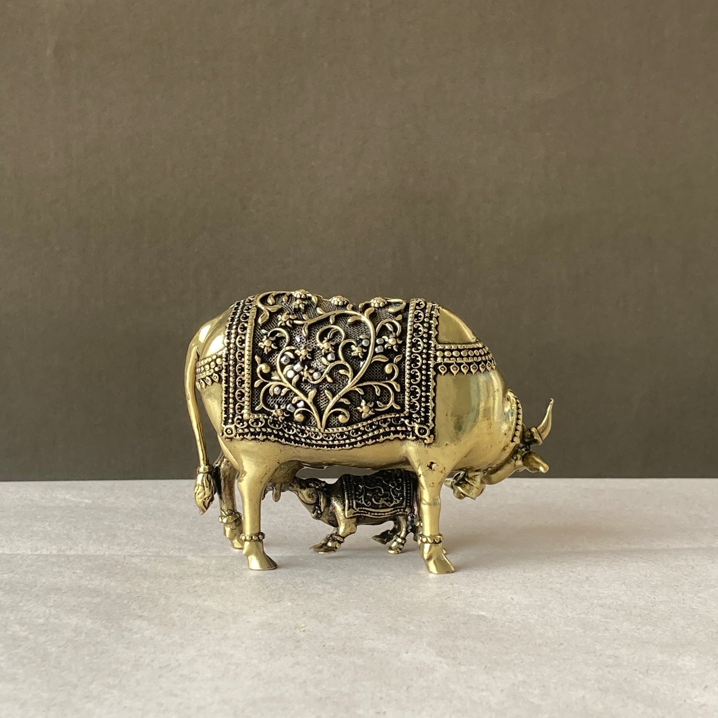 Cow With Calf - Kamdhenu
