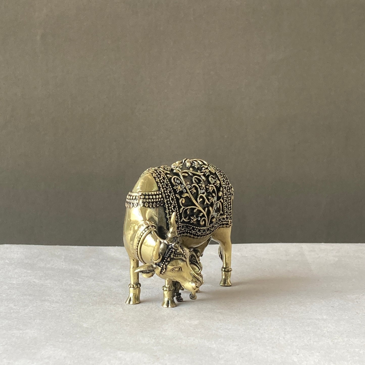 Cow With Calf - Kamdhenu