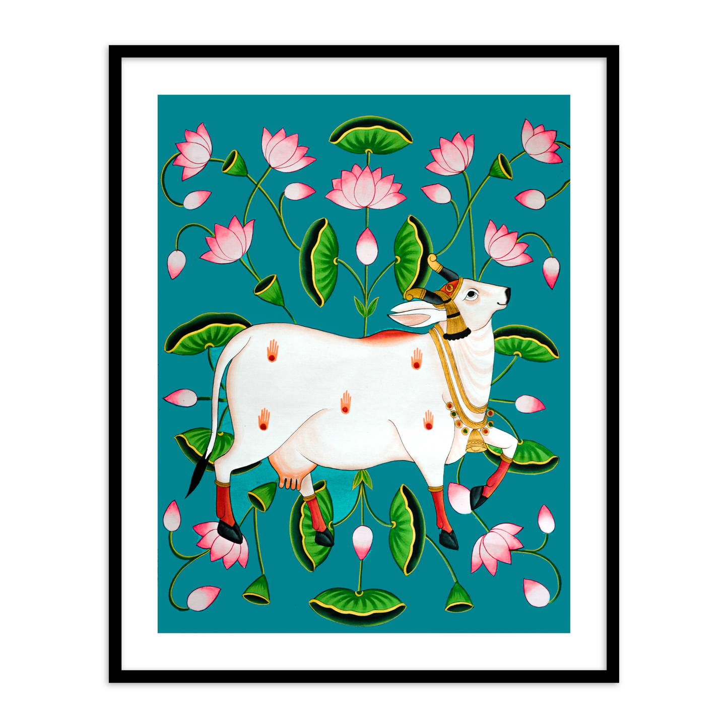 Pichwai Cow Painting | ContemporaryPichwai Painting | Wall Art for Home decor