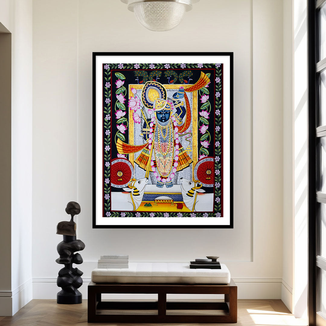 Buy Shrinathji Pichwai Painting | Indian Art for Wall Decor