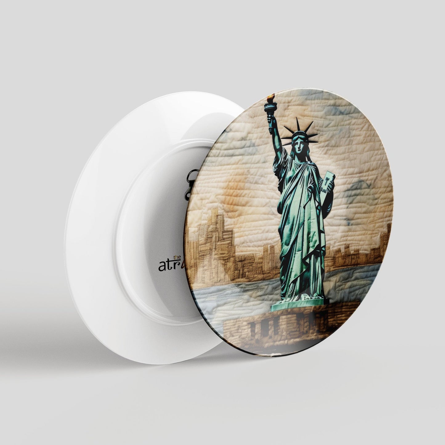 Statue of Liberty New York Wall Decor Plate