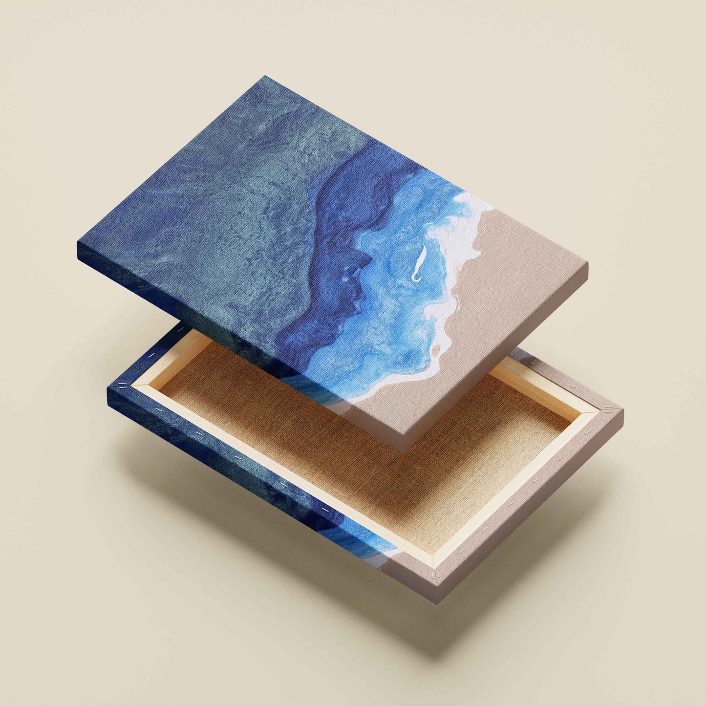 Ocean Waves Vastu Painting for Wall Decor