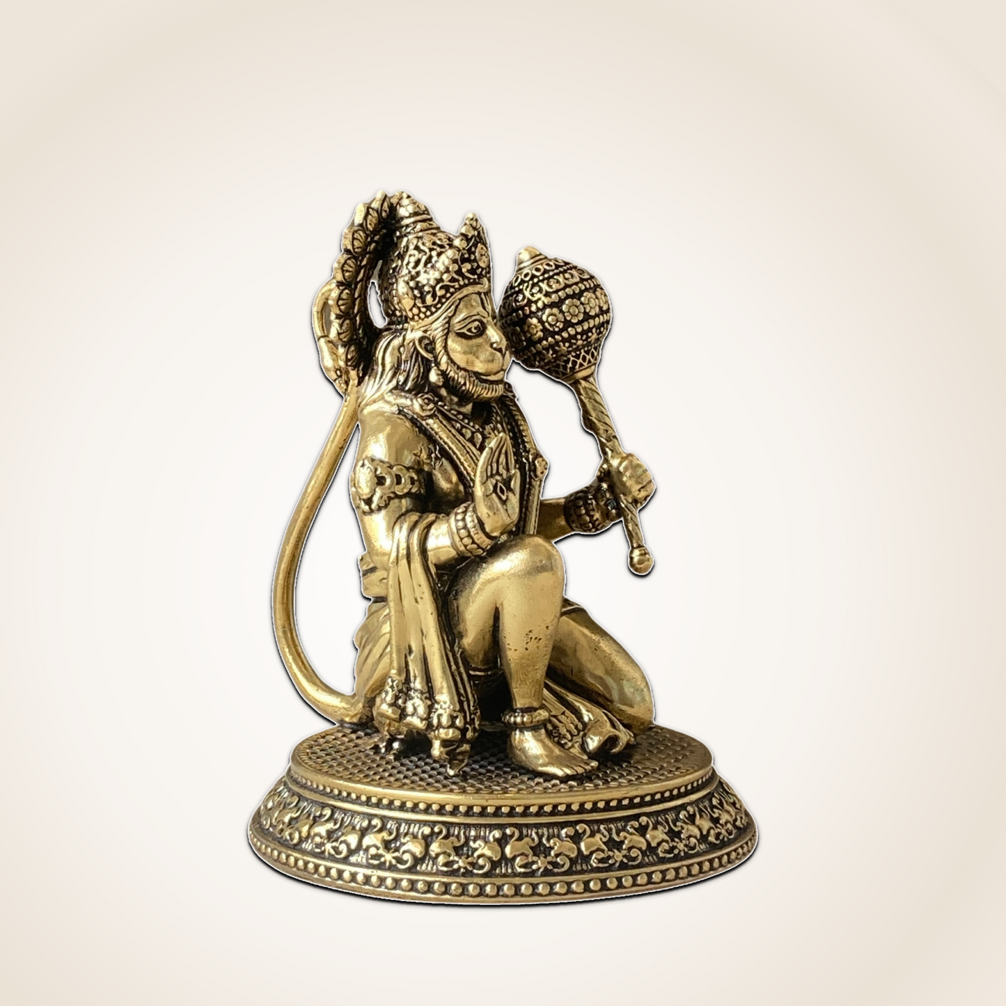Divine Hanumanji Brass Idol – For Strength & Protection