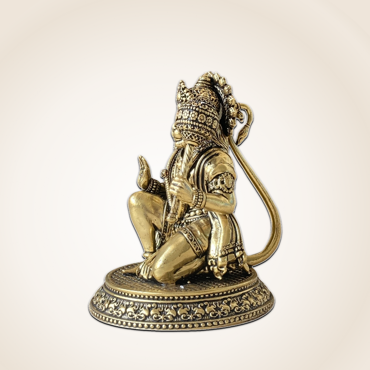 Divine Hanumanji Brass Idol – For Strength & Protection