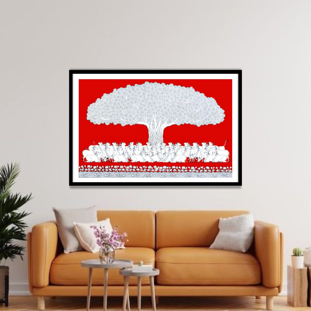 tree of life vastu artwork for home wall decor by the atrang