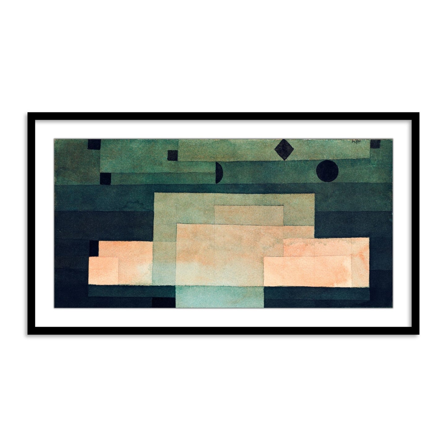 The Firmament Above the Temple by Paul Klee - The Atrang