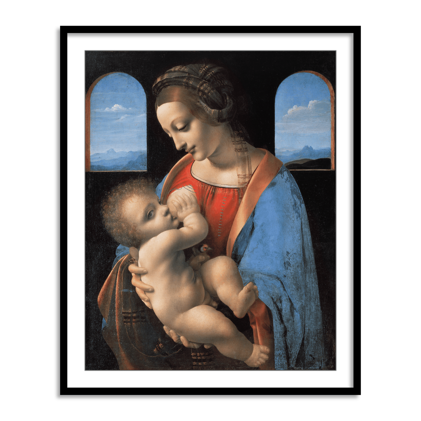 Madonna Litta by Leonardo da Vinci - The Atrang