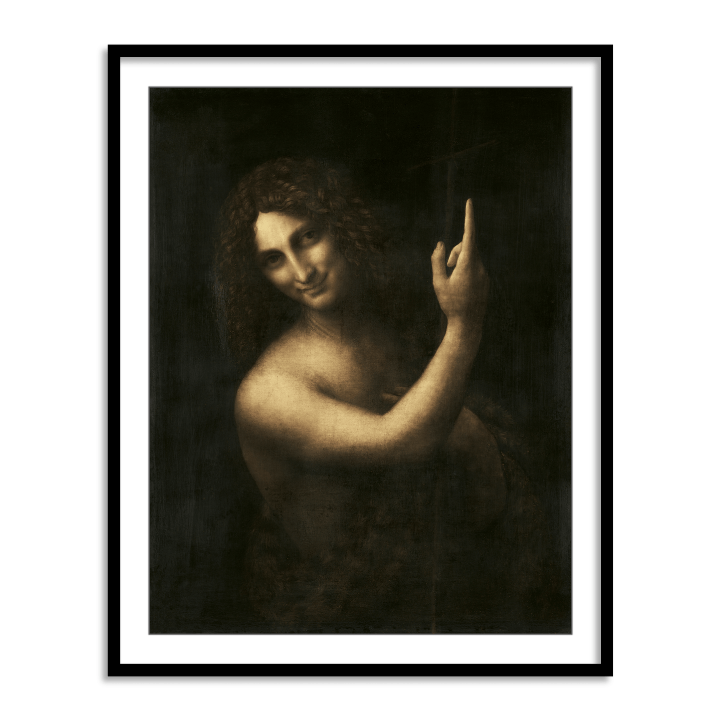 Saint John the Baptist by Leonardo da Vinci - The Atrang