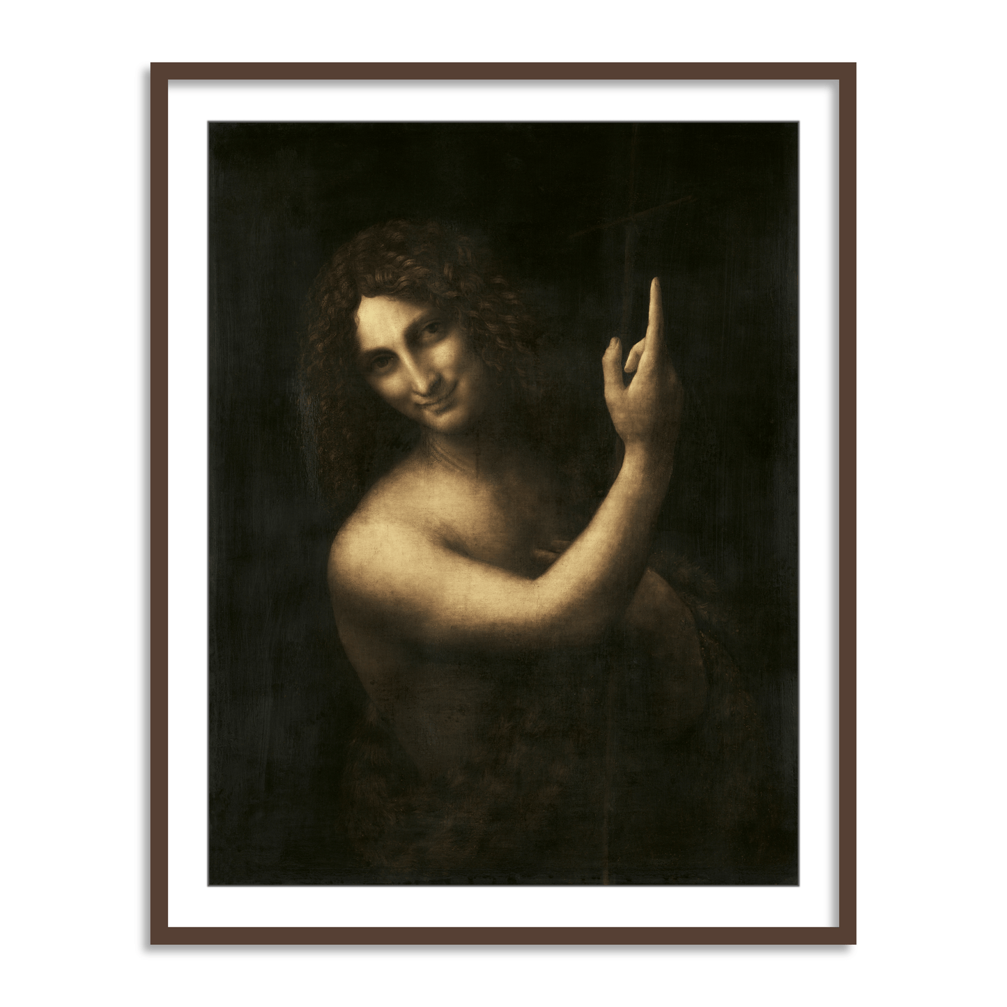 Saint John the Baptist by Leonardo da Vinci - The Atrang