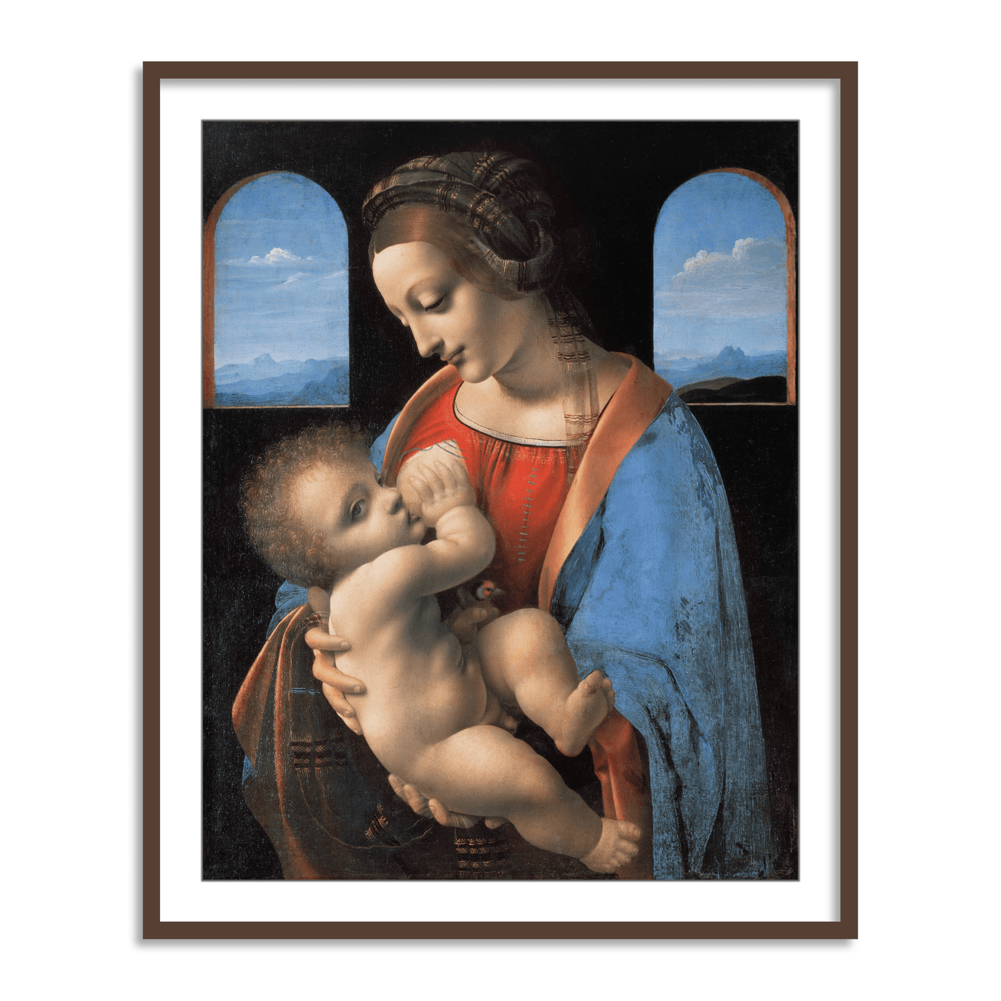 Madonna Litta by Leonardo da Vinci - The Atrang