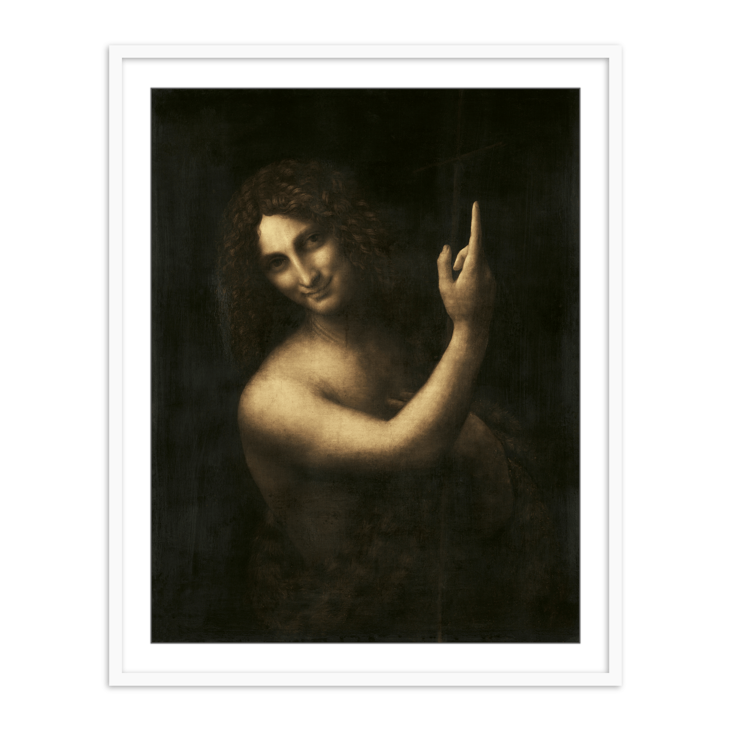 Saint John the Baptist by Leonardo da Vinci - The Atrang