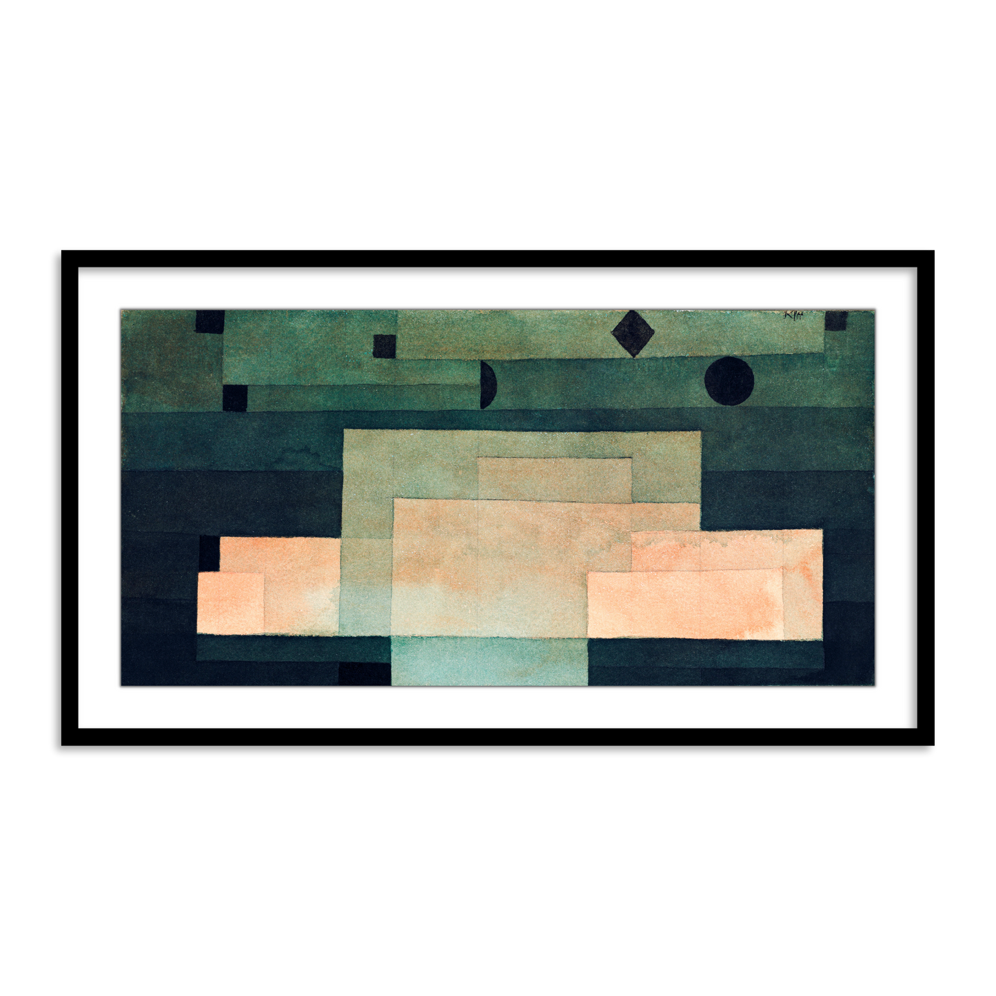 The Firmament Above the Temple by Paul Klee - The Atrang