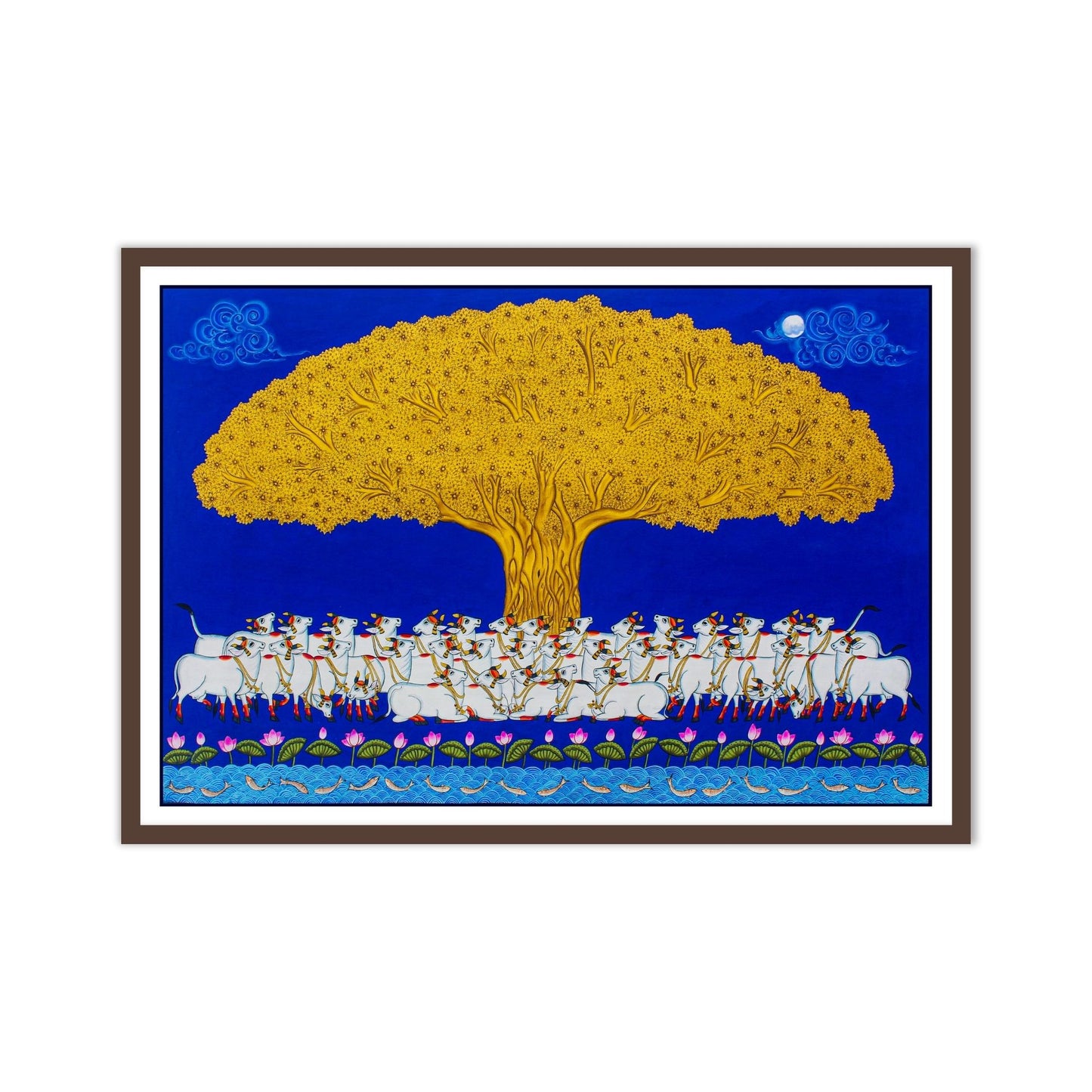 Tree of Life Pichwai Artwork – Vastu-Inspired Life of Tree Painting for Positive Energy & Home Decor
