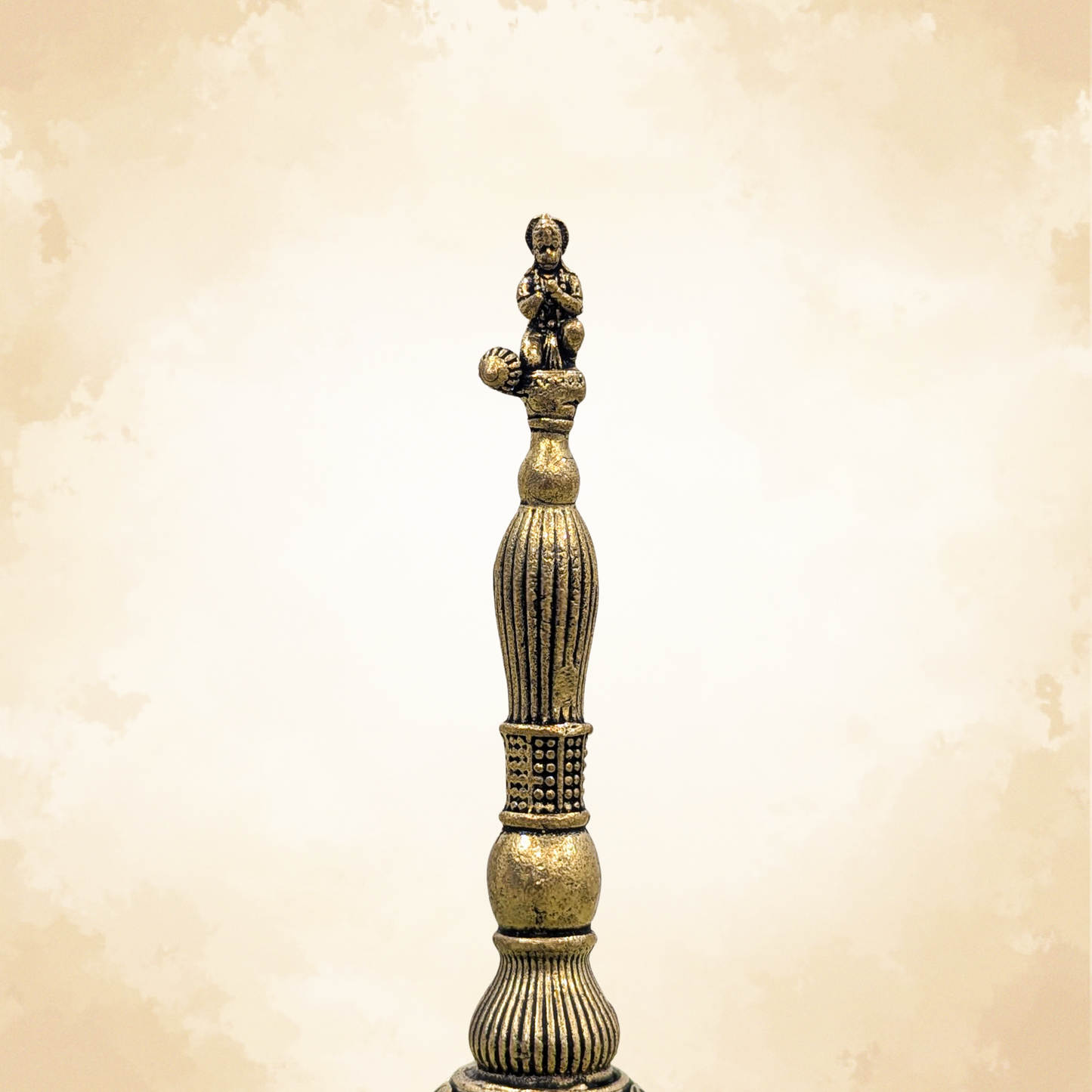 Pure Brass Hanuman Ji Temple Bell | Vastu Pooja Bell for Protection & Positive Energy