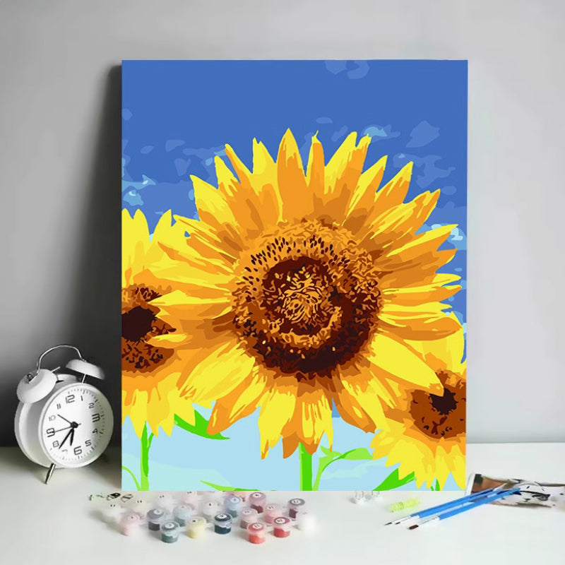 Sunlit Petals – Paint by Numbers Kit 16X12 inch (30X40cm)