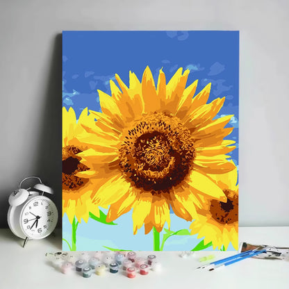 Sunlit Petals – Paint by Numbers Kit 16X12 inch (30X40cm)