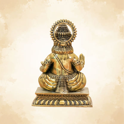 Lord Kuber Brass Idol - The God of Wealth & Abundance || Super fine Brass - 3 Inch