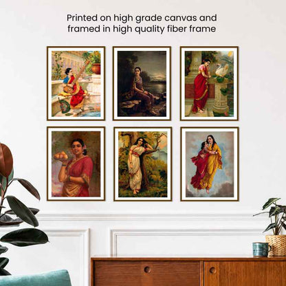 Raja Ravi Varma Masterpiece | Timeless Tales of Indian Womanhood (Set of 6)