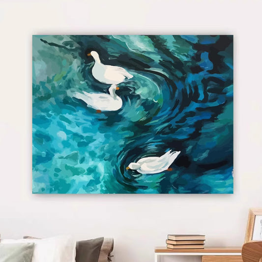 The Divine Lake – Paint by Numbers Kit 16X12 inch (30X40cm)