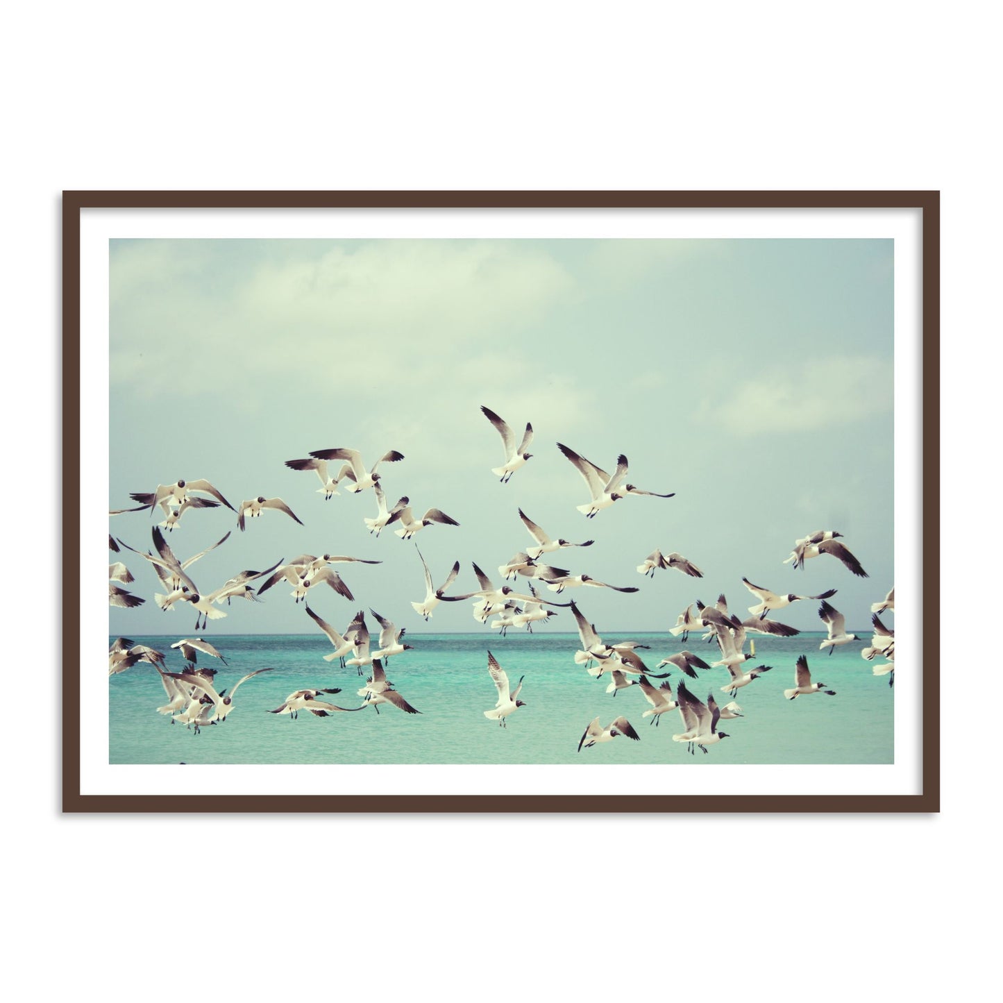 Birds Over Water Vastu Painting for Wall Decor