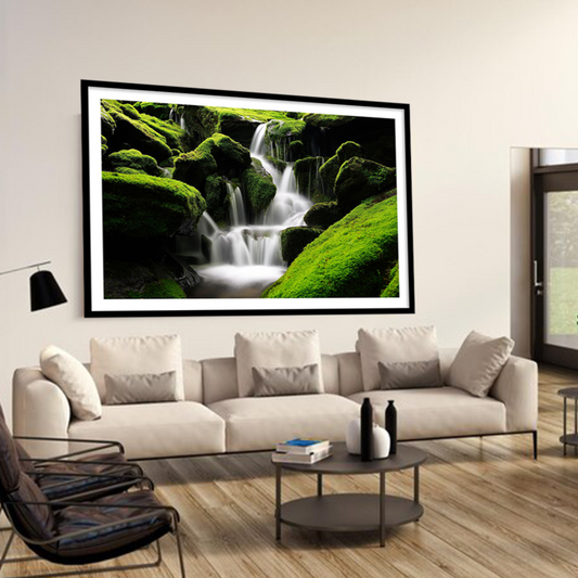 Beautiful Waterfall Vastu Painting for Wall Decor