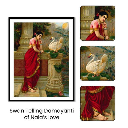 Raja Ravi Varma Masterpiece | Timeless Tales of Indian Womanhood (Set of 6)