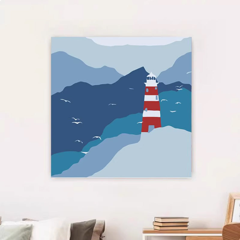 Guiding Light – Paint by Numbers Pocket 8X8 inch (20X20cm)