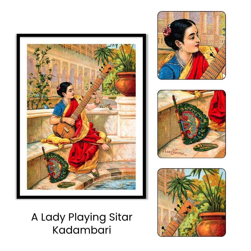 Raja Ravi Varma Masterpiece | Timeless Tales of Indian Womanhood (Set of 6)