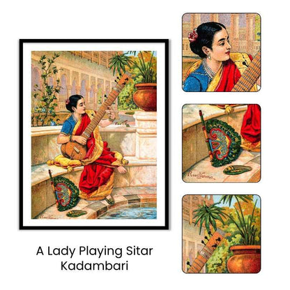 Raja Ravi Varma Masterpiece | Timeless Tales of Indian Womanhood (Set of 6)