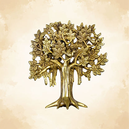 Traditional Brass Tree of Life Idol for Vastu and Positive Energy