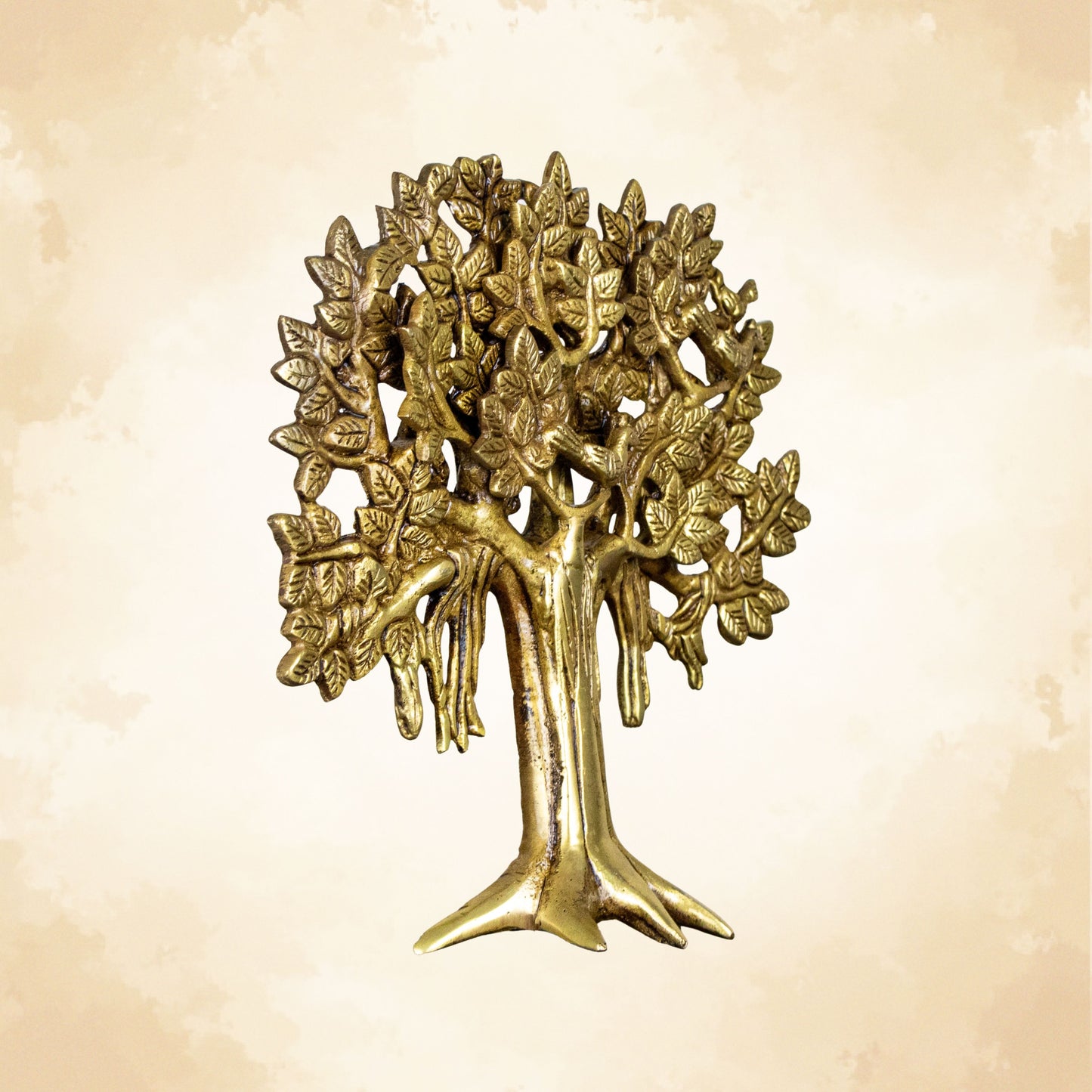 Brass Tree of Life Showpiece Vastu Decorative Art for Positive Energy