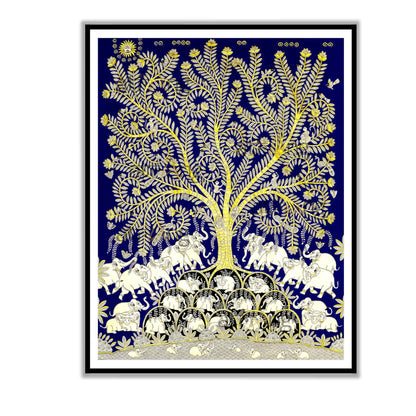 tree of life phad wall art for vastu home decor
