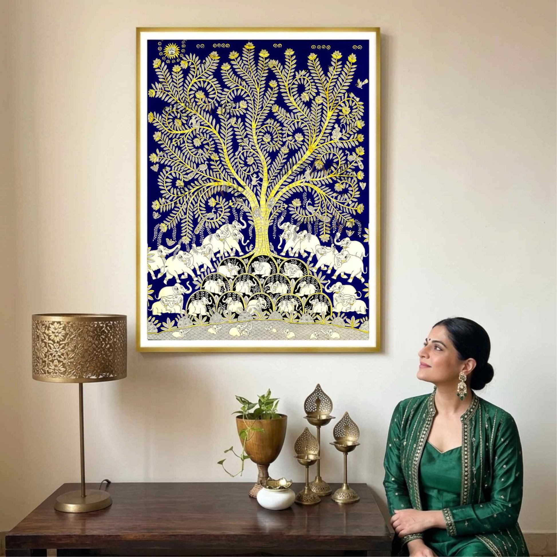 Tree of life artwork for vastu home wall decor