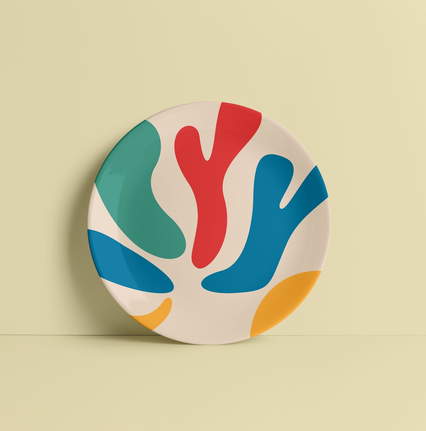 Matisse Inspired I Ceramic Plate for Home Decor