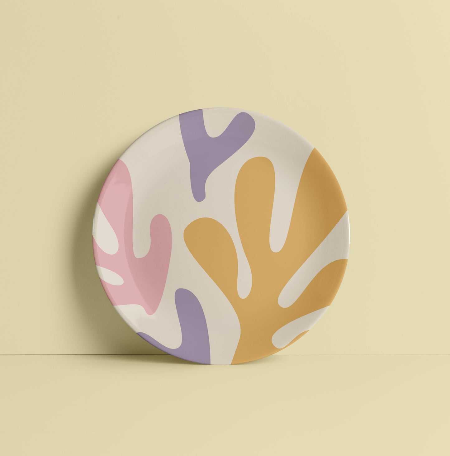 Matisse Inspired II Ceramic Plate for Home Decor