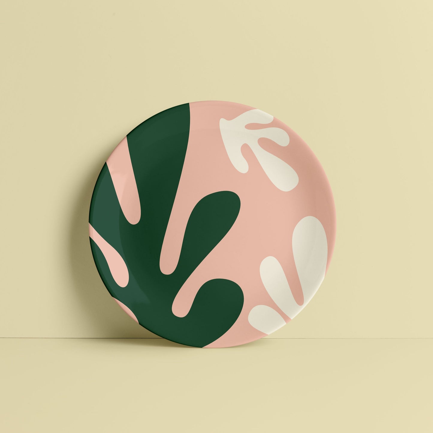 Matisse Inspired III Ceramic Plate for Home Decor