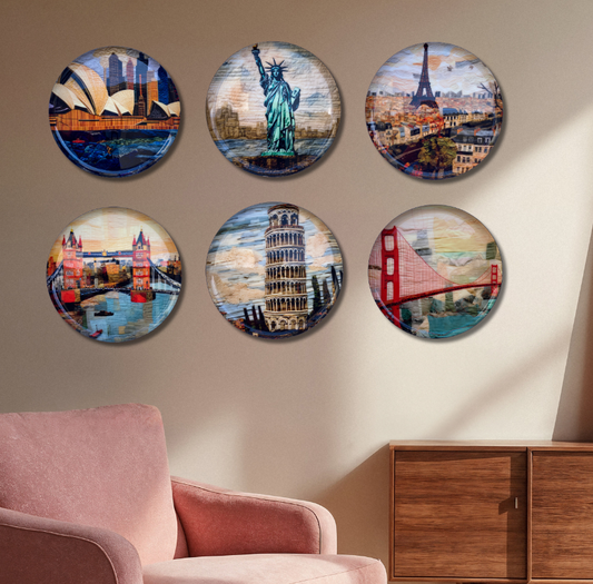 Wanderlust – Travel-Inspired Home Decor | Premium Steel Wall Plates