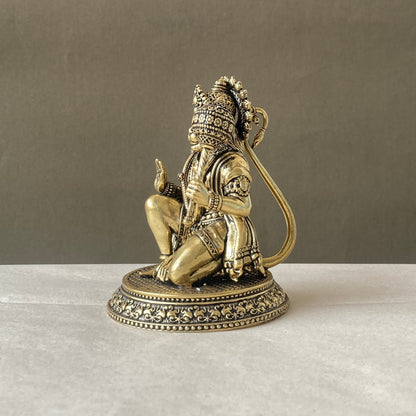 Divine Hanumanji Brass Idol – For Strength & Protection