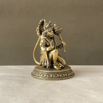 Divine Hanumanji Brass Idol – For Strength & Protection