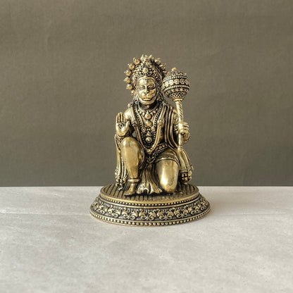 Divine Hanumanji Brass Idol – For Strength & Protection