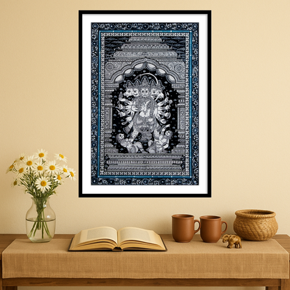 Panchmukhi Hanumanji Vastu Painting Wall Art for Home Decor