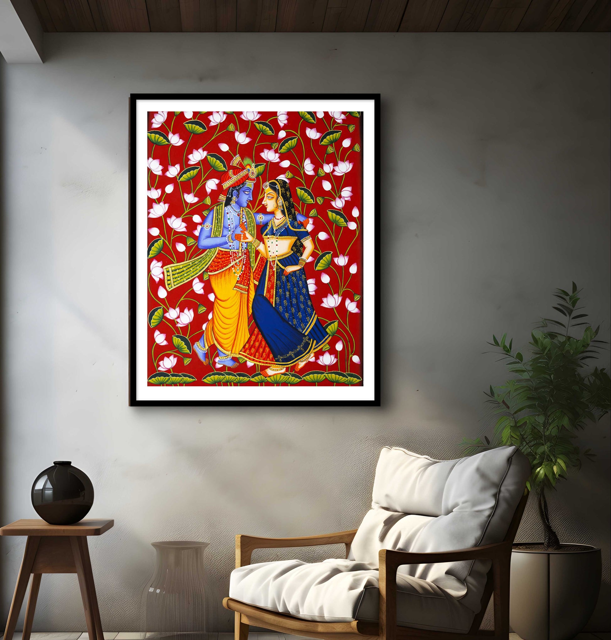 Radha Krishna on Lotus Talai | Indian Art for Wall Decor Paintings ... Image Vicente Rama image beautiful image beautiful image beautiful image beautiful image beautiful image beautiful image beautiful image beautiful - Radha Krishna on Lotus Talai | Indian Art for Wall Decor Paintings ...