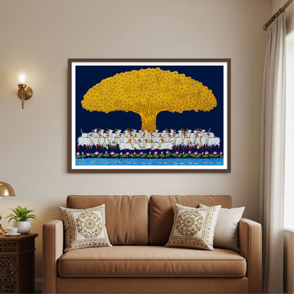 Tree of life vastu painting by The Atrang